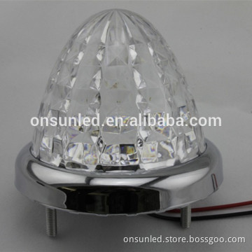 New Hot Selling 12/24v Cystal Round Led Truck Tail Lamps